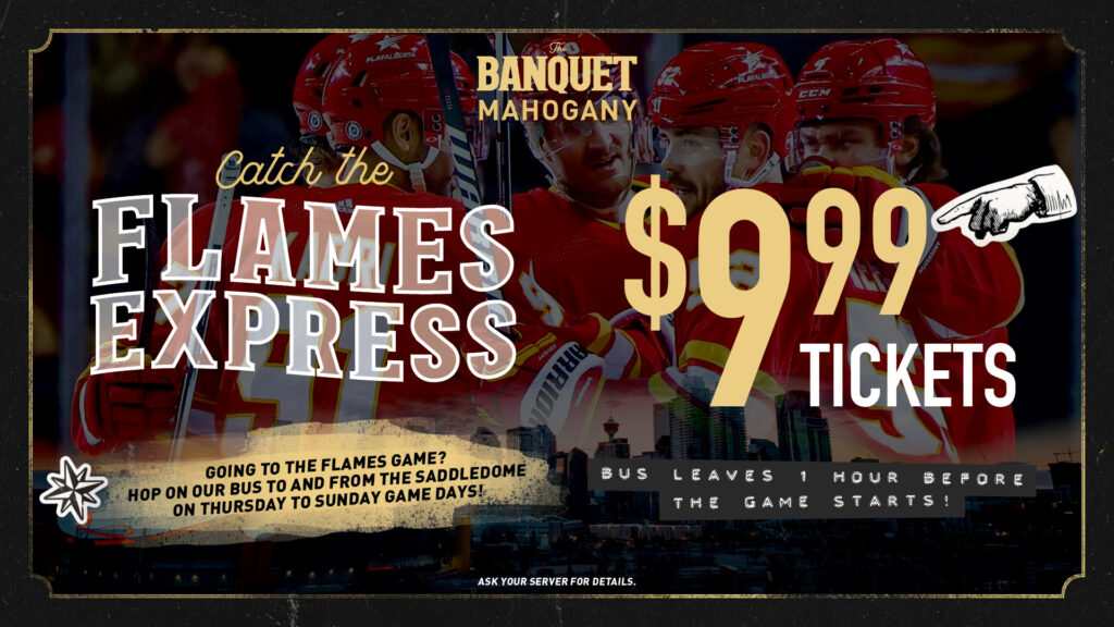 Calgary Flames Brew Bus Tickets 9.99